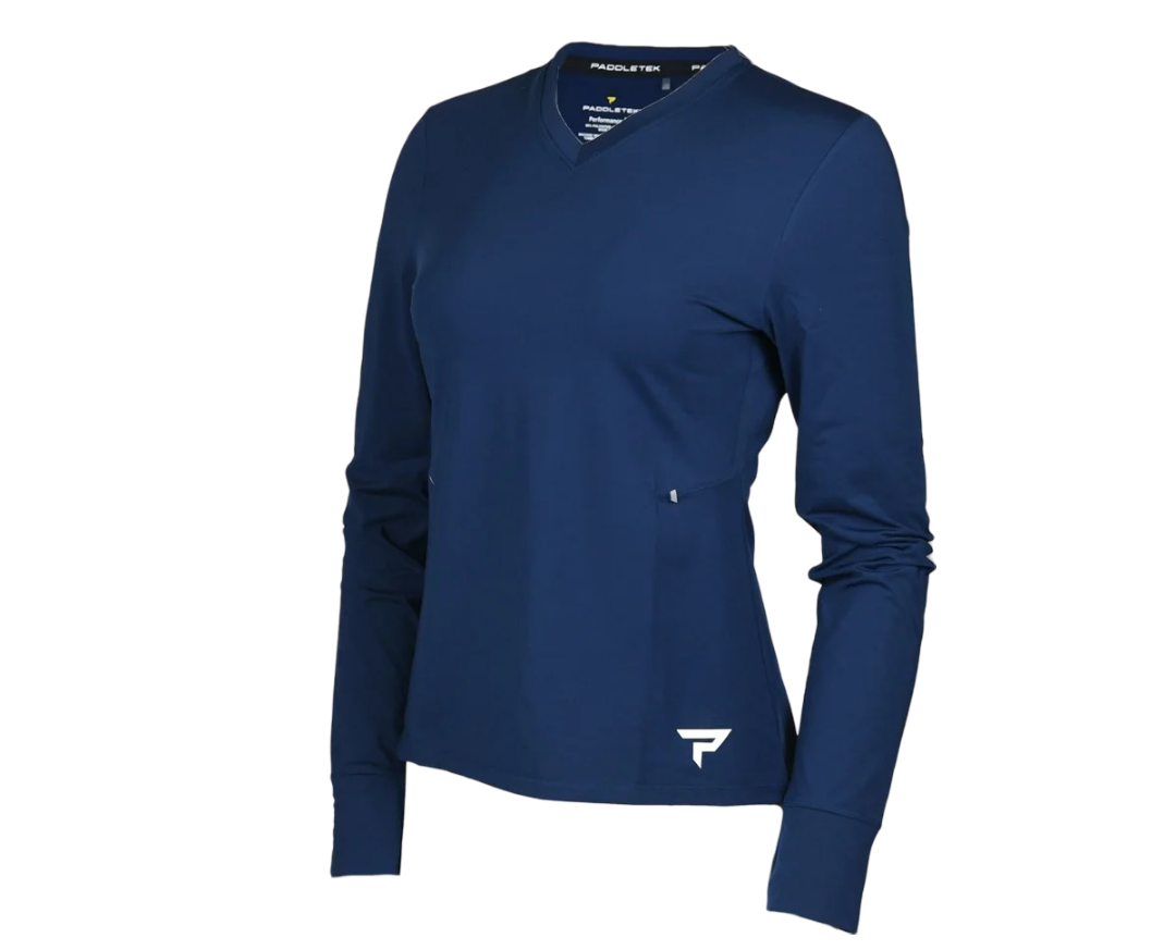 Paddletek Performance Long Sleeve Tee Pickleball Apparel (Women)