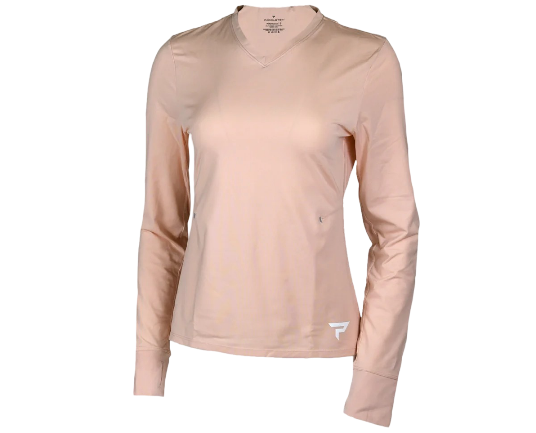Paddletek Performance Long Sleeve Tee Pickleball Apparel (Women)