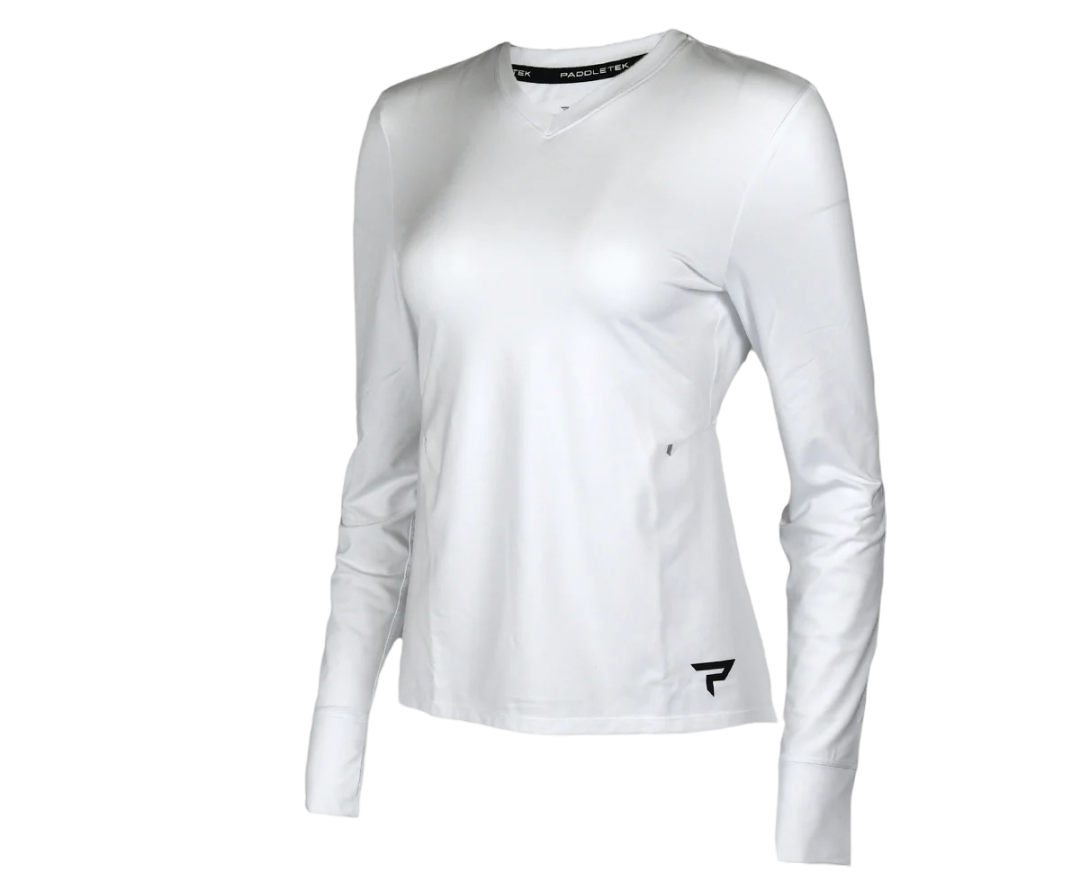 Paddletek Performance Long Sleeve Tee Pickleball Apparel (Women)