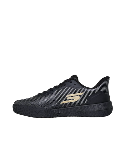 Sketcher GO Pickleball Viper Court Pro 2.0 Pickleball Shoes (Black Yellow)