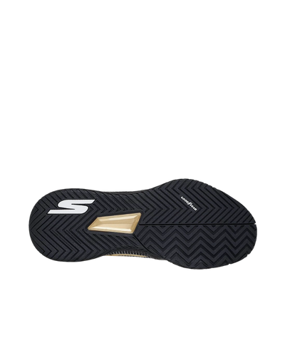 Sketcher GO Pickleball Viper Court Pro 2.0 Pickleball Shoes (Black Yellow)