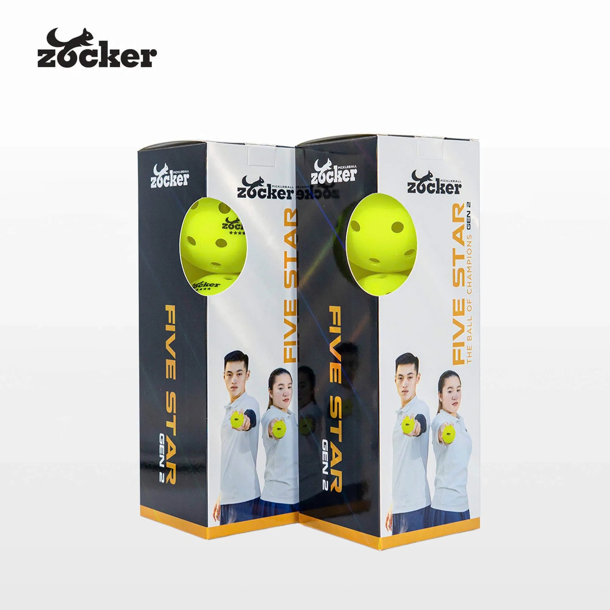 Bóng Pickleball thi đấu Zocker Five Star Gen 2