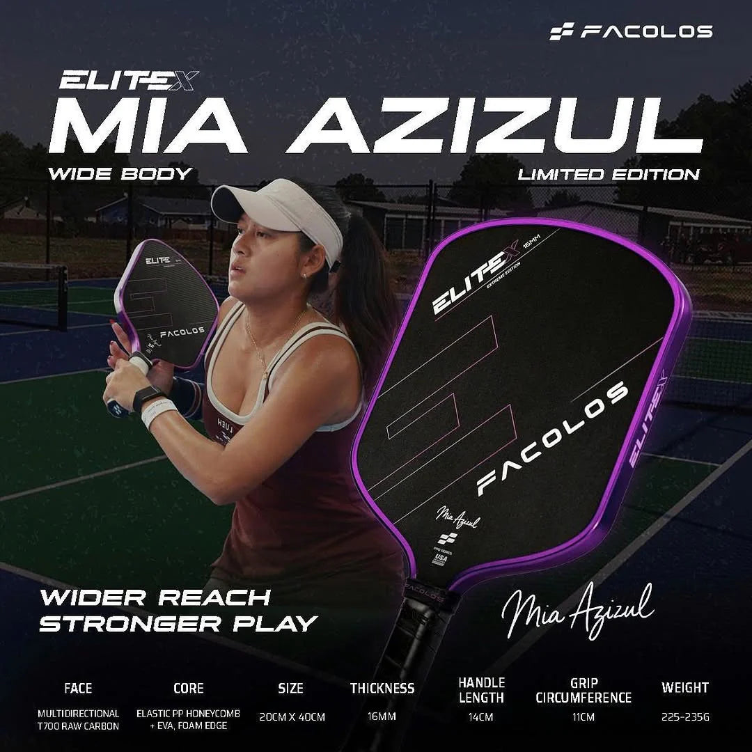 Vợt Pickleball Facolos Elite X Signature - Malaysia Edition