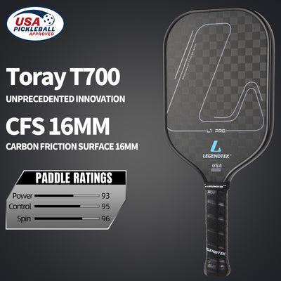 Pickleball racket LEGENDTEK L1 Pro 12K