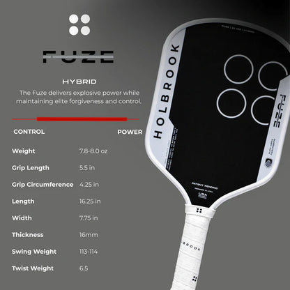 Vợt Pickleball Holbrook The Fuze | Hybrid