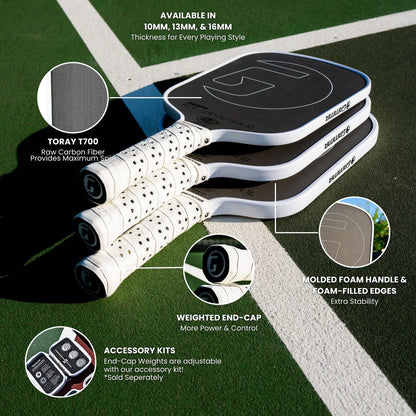 GAMMA RCF Obsidian Pickleball Racket