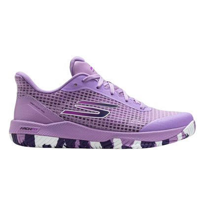 Giày Pickleball Sketcher GO Pickleball Viper Court Pro (Tím)