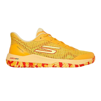 Sketcher GO Pickleball Viper Court Pro Pickleball Shoes (Orange)