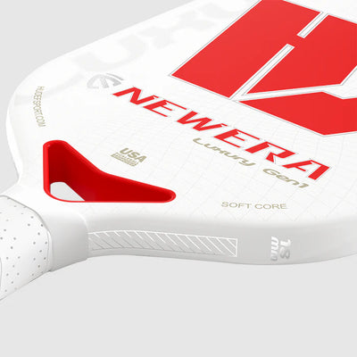 Pickleball racket Hudef LUXURY GEN 1 Dual-thermoformed Elongated