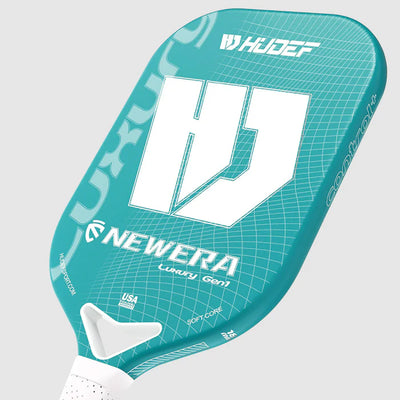 Pickleball racket Hudef LUXURY GEN 1 Dual-thermoformed Elongated