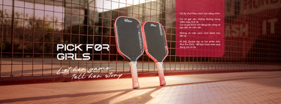 Vợt Pickleball Zocker POWER ONE For Her (Box Edition)