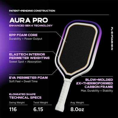 Pickleball Paddle Friday AURA PRO