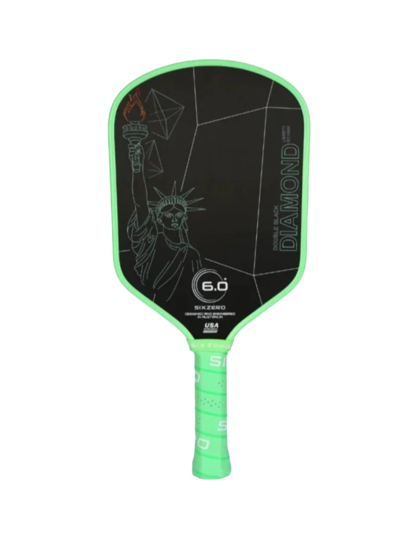 Vợt Pickleball Six Zero Double Black Diamond LIBERTY 2024