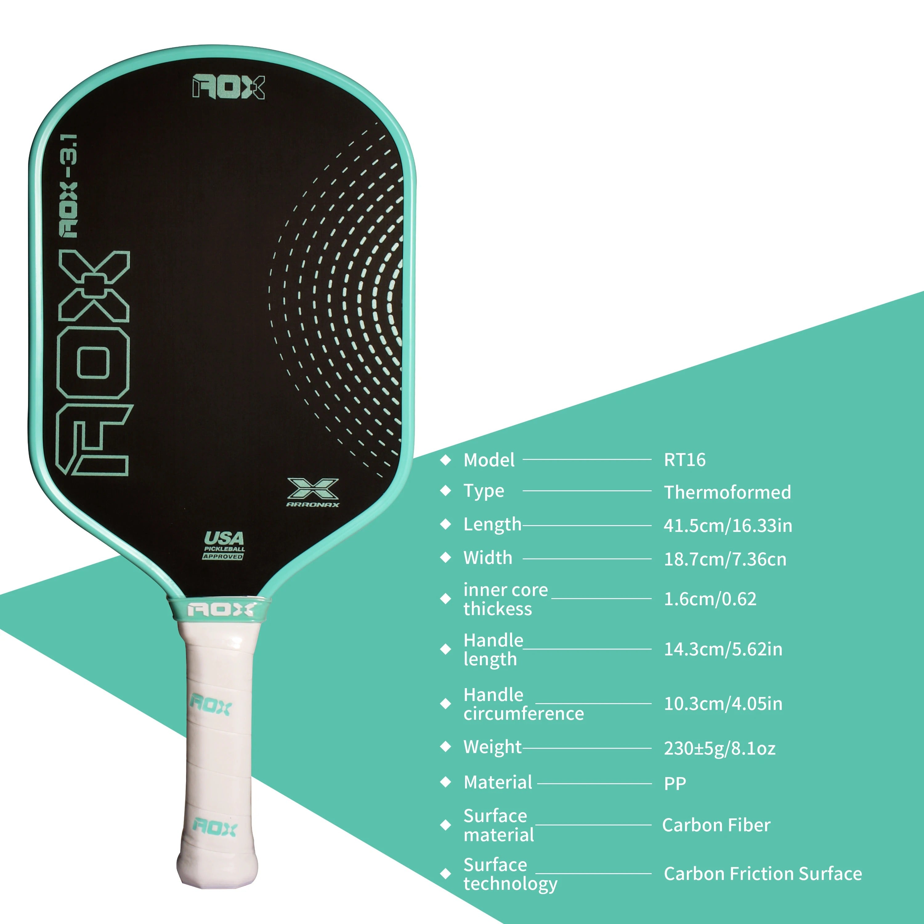 Pickleball racket Arronax AOX-3.1