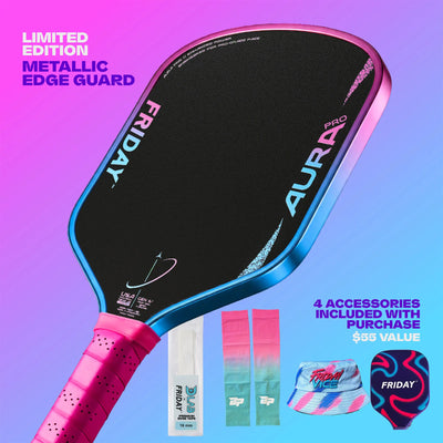 Pickleball Paddle Friday AURA PRO VICE Metallic Colorways