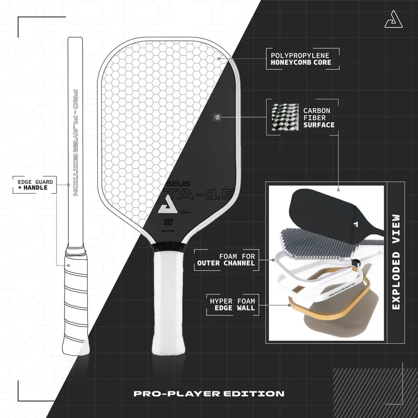 Vợt Pickleball Joola Perseus Mod TA-15 Pro Player Edition