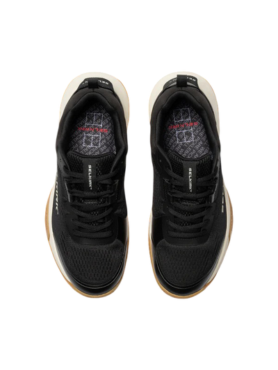 Pickleball Shoes Selkirk Sport Women's CourtStrike 2.0 | Black Sand Gum