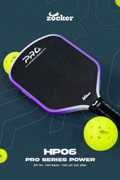 Zocker HP06 Pro Series Power Pickleball Paddle