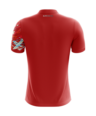 Kaiwin Smash Men's Pickleball Polo Jersey