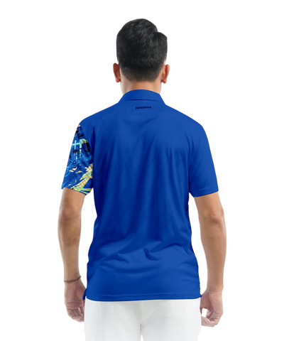 Kaiwin Smash Men's Pickleball Polo Jersey
