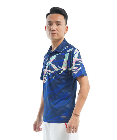 Kaiwin Smash Men's Pickleball Polo Jersey