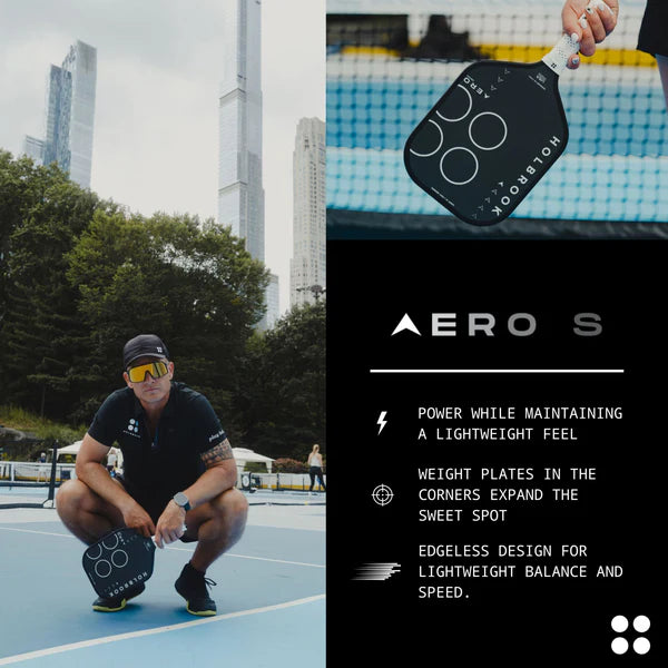 Pickleball racket Holbrook Pro - Aero S 16 mm