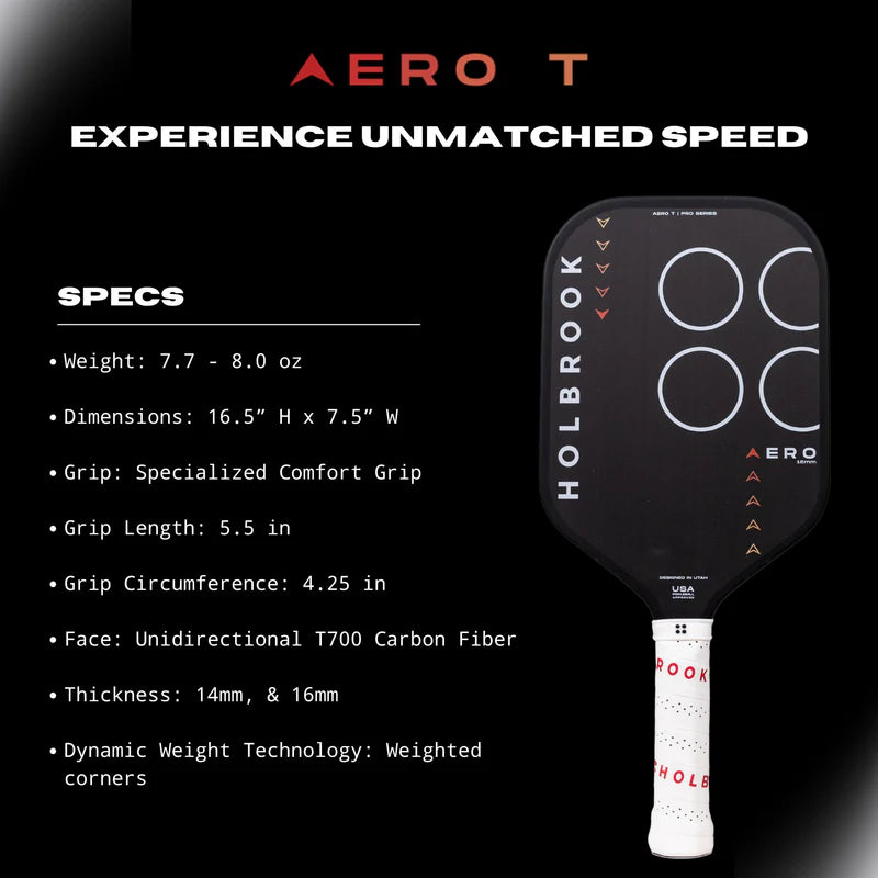 Pickleball racket Holbrook Pro - Aero T