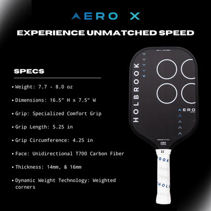 Pickleball racket Holbrook Pro - Aero X