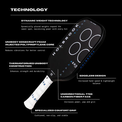 Pickleball racket Holbrook Pro - Aero X