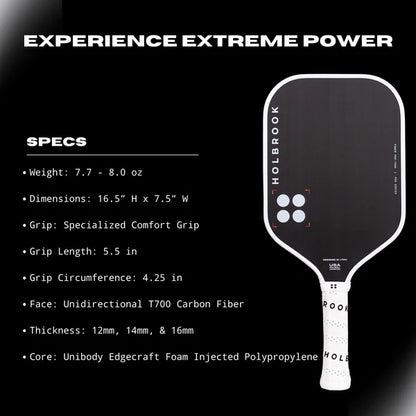 Holbrook Pro Pickleball Racket - Power Pro