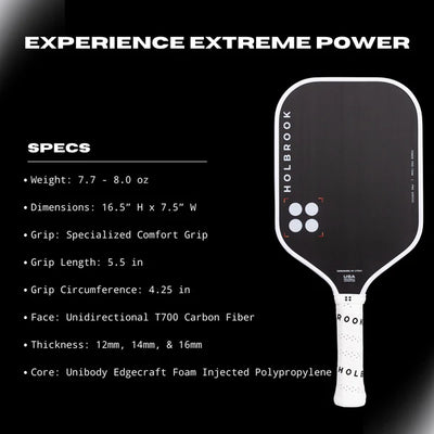 Holbrook Pro Pickleball Racket - Power Pro E