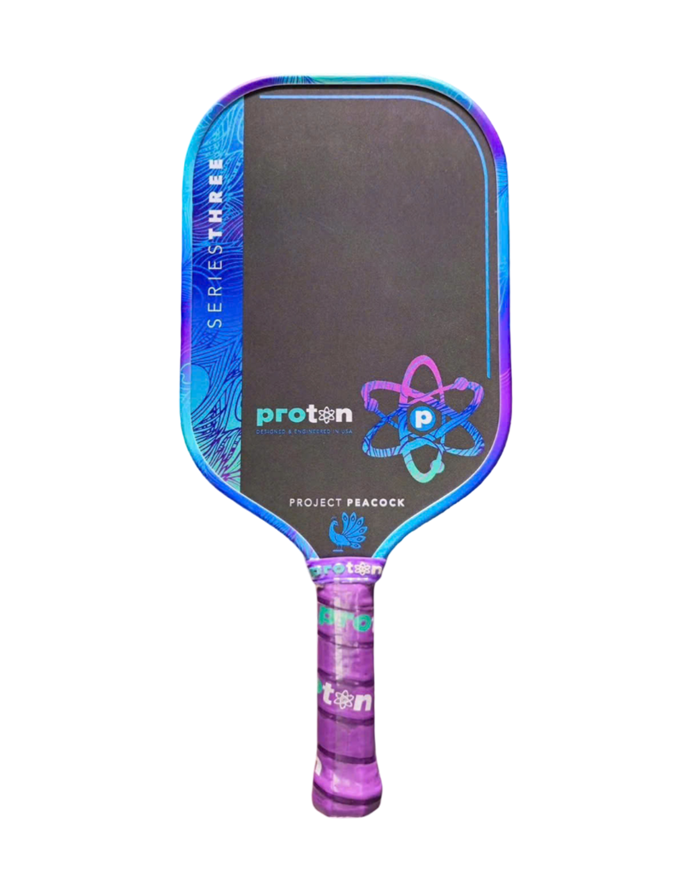 Proton Series 3 Pickleball Racket - Project Peacock