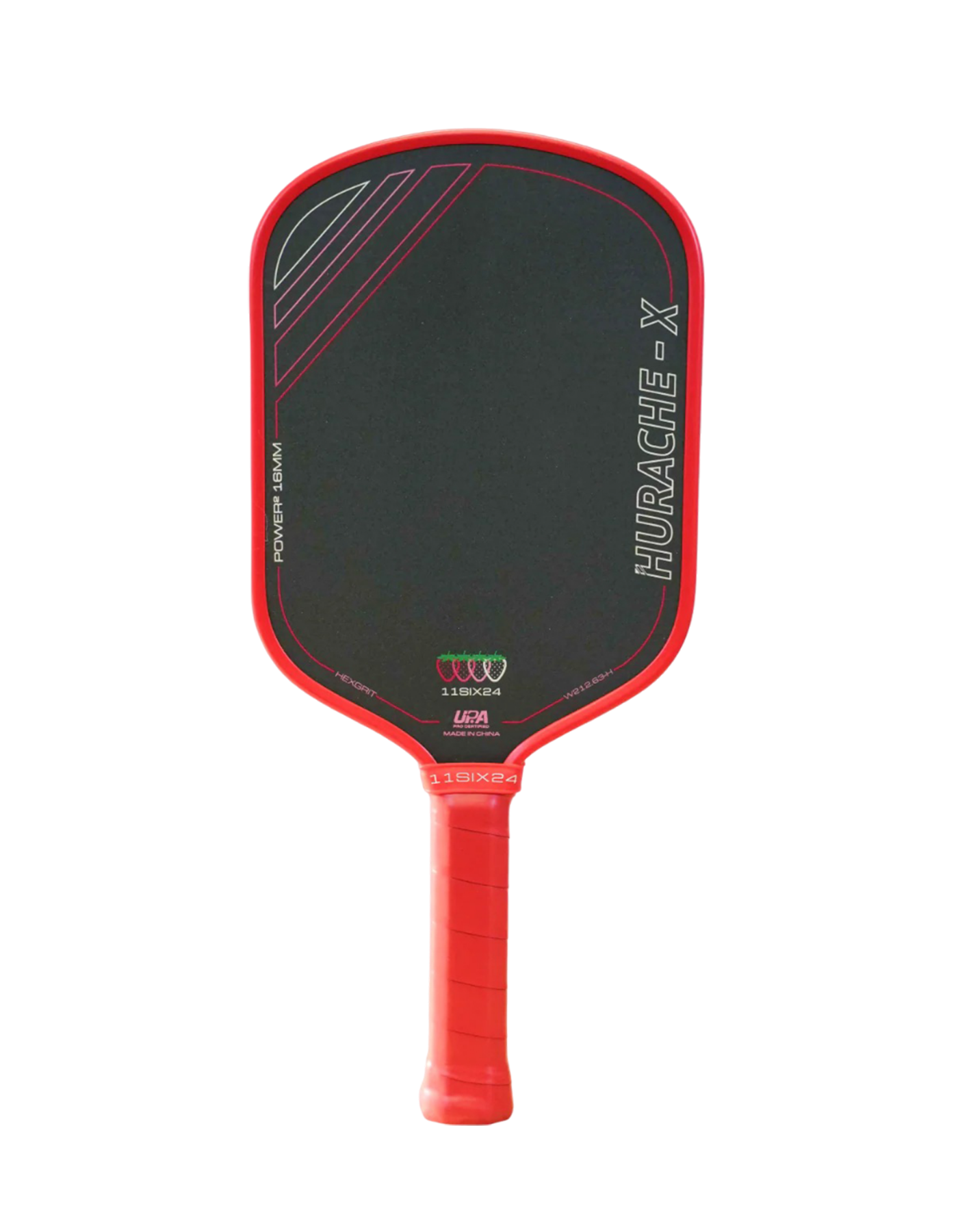 Pickleball Paddle 11Six24 Hurache-X Power 2 | Strawberry Edition