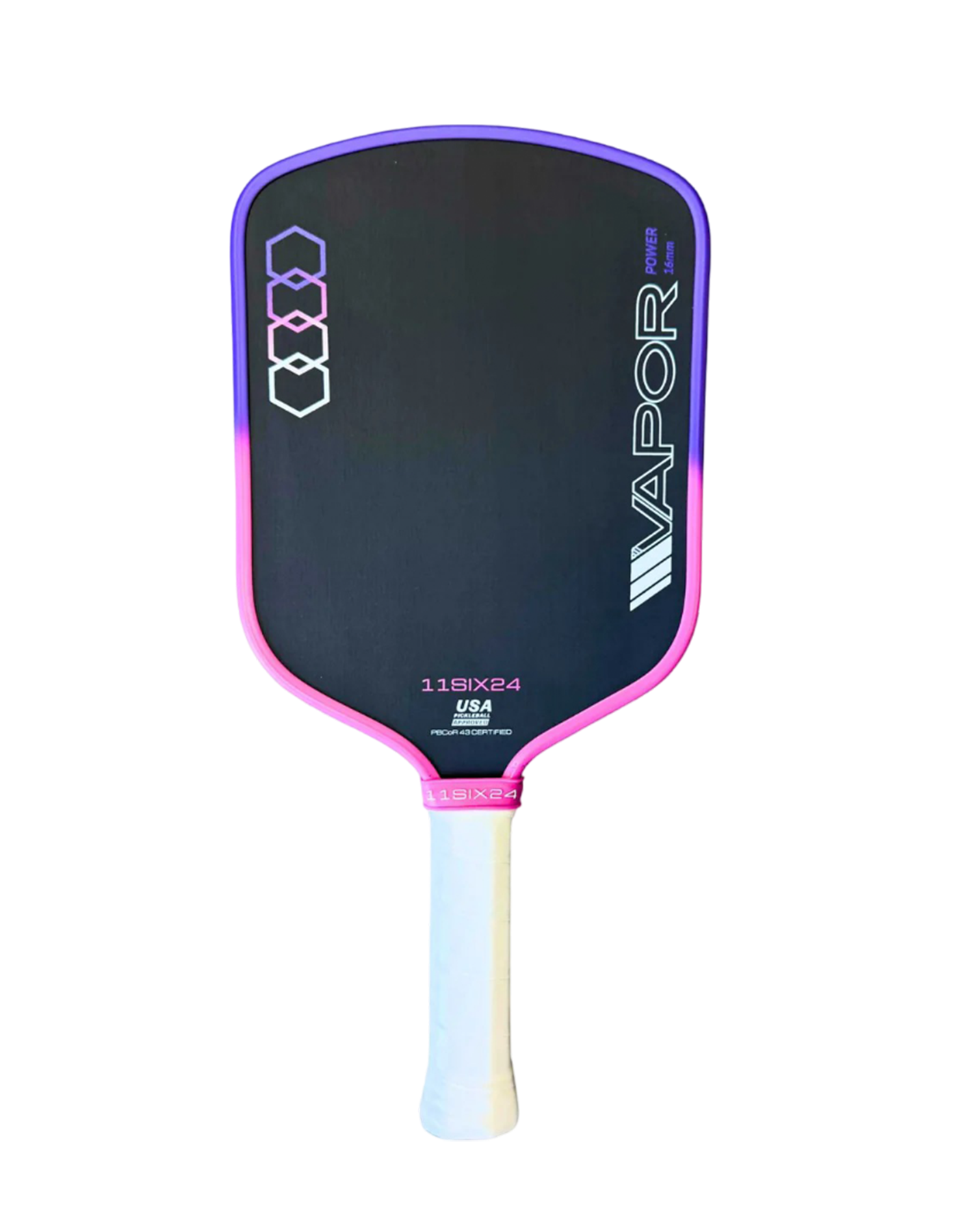 Pickleball Racket 11Six24 Vapor Power Royal Burst