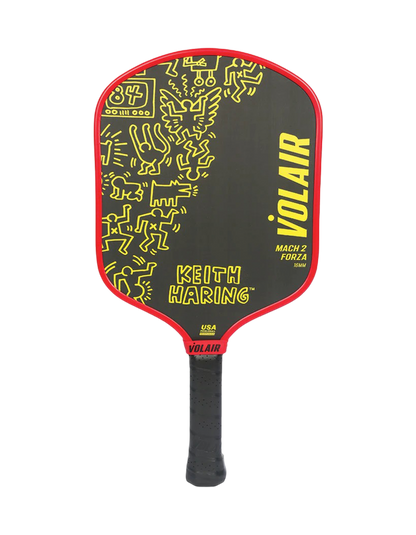 Volair Mach 2 Forza Pickleball Racket: Keith Haring #2