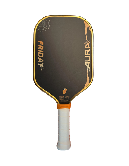 Vợt Pickleball Friday AURA PRO Metallic Orange Creamsicle Kit Colorway