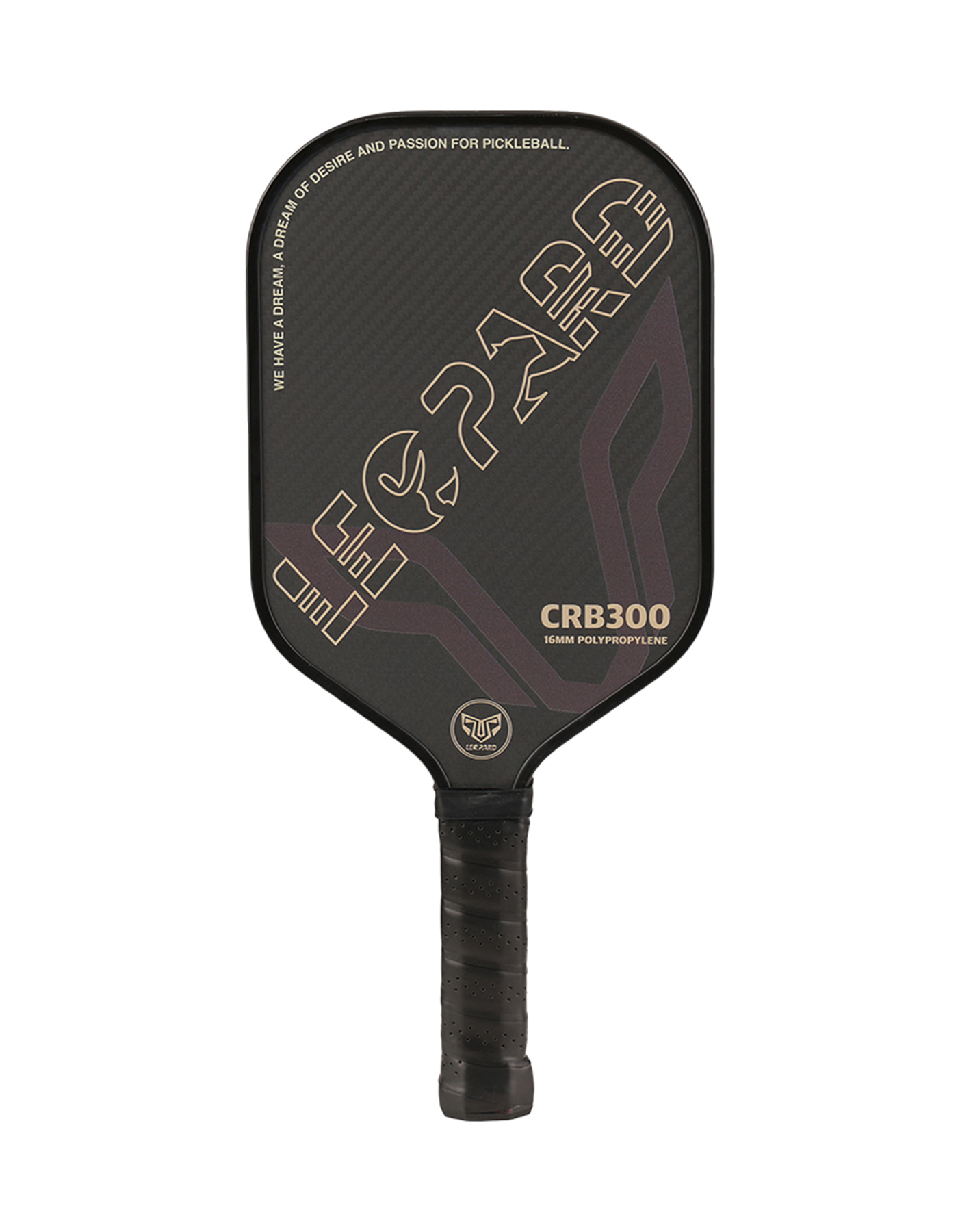 Pickleball racket LEOPARD CRB300