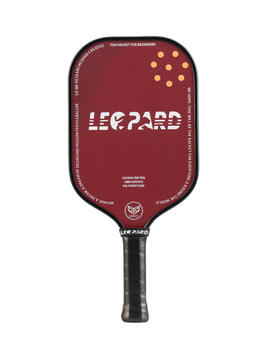 LEOPARD 18K Kelvar Pickleball Racket