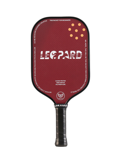 LEOPARD 18K Kelvar Pickleball Racket