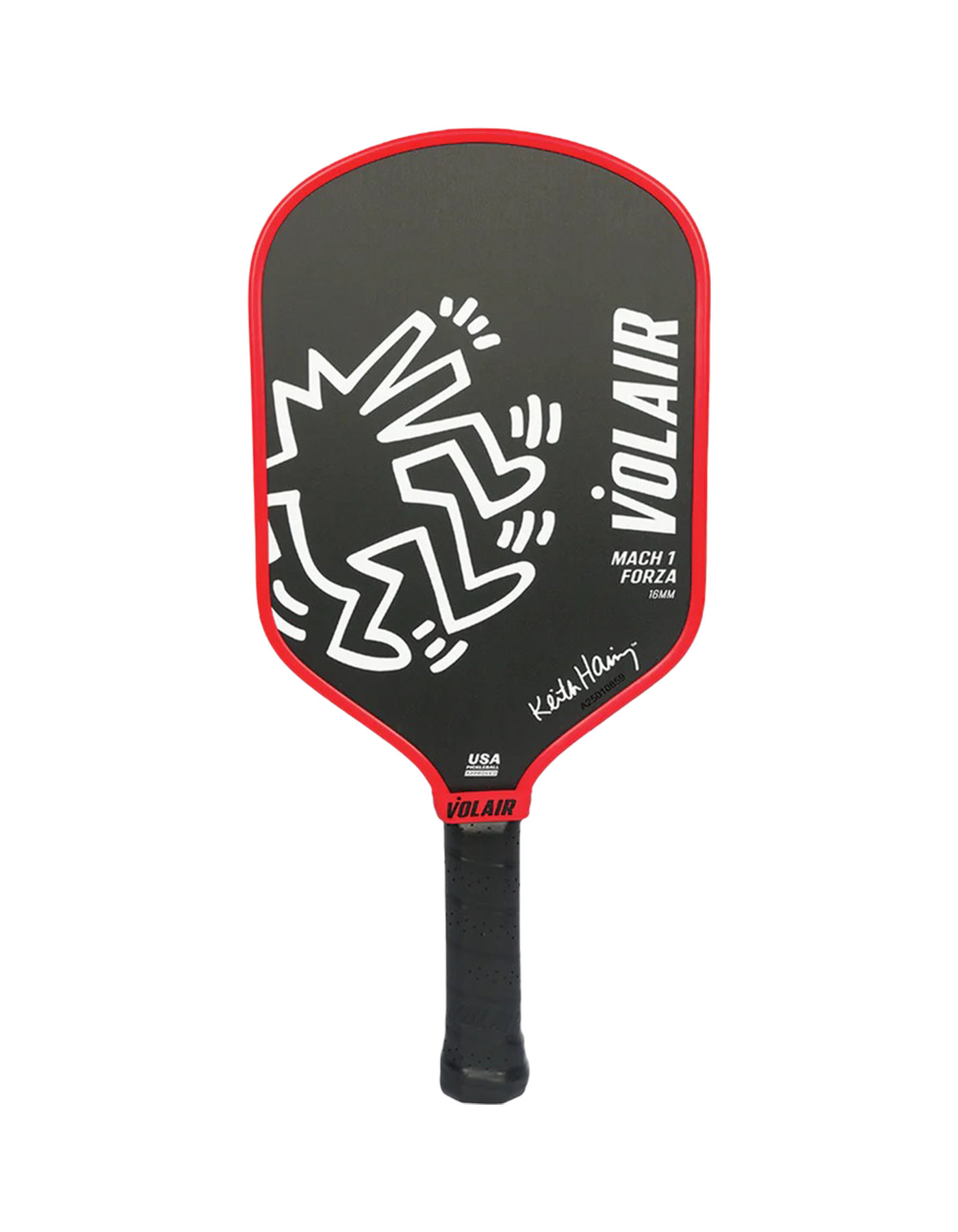 Volair Mach 1 Forza Pickleball Racket: Keith Haring #3
