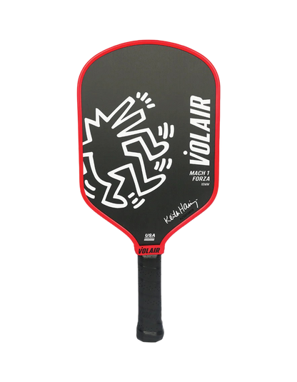 Volair Mach 1 Forza Pickleball Racket: Keith Haring #3
