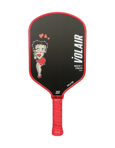 Volair Mach 1 Forza Pickleball Racket: Betty Boop "Classy"