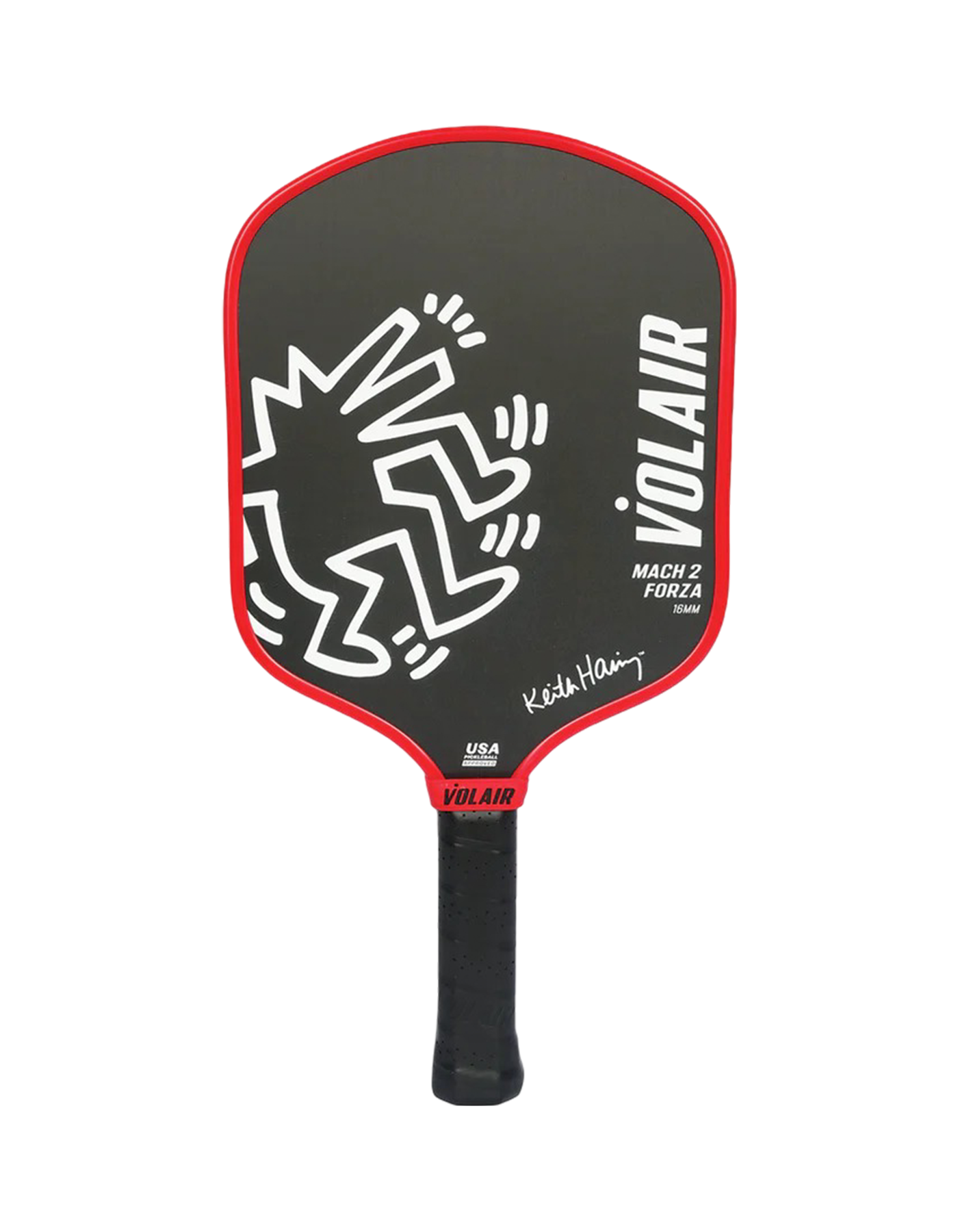 Volair Mach 2 Forza Pickleball Racket: Keith Haring #3