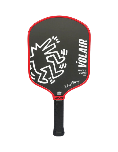 Volair Mach 2 Forza Pickleball Racket: Keith Haring #3