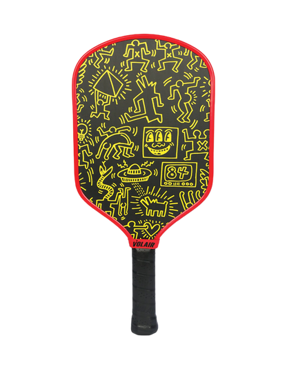 Volair Mach 1 Forza Pickleball Racket: Keith Haring #2