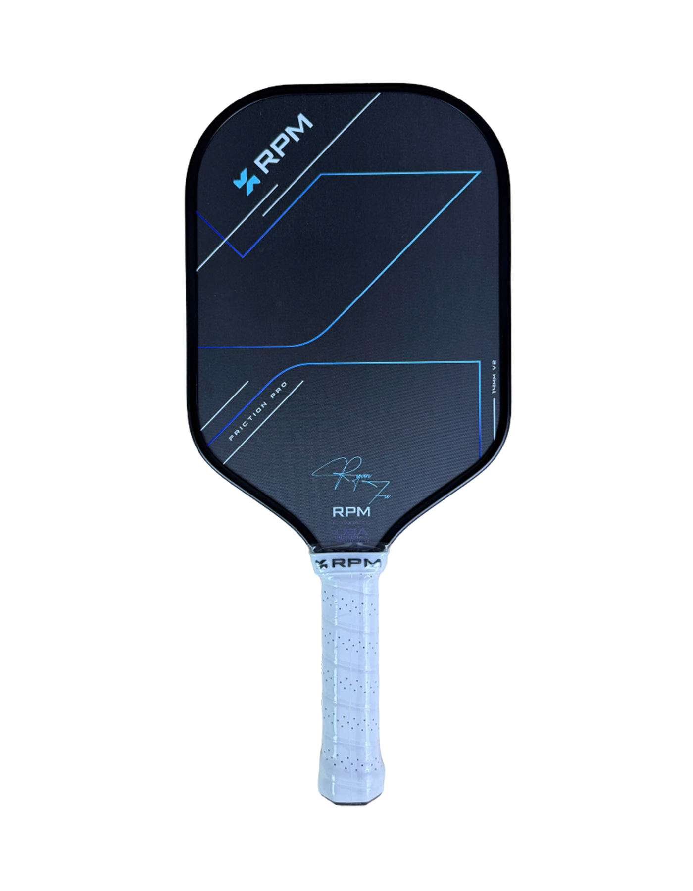 RPM FRICTION PRO 14MM Elongated V2 Ryan Fu Signature Pickleball Paddle