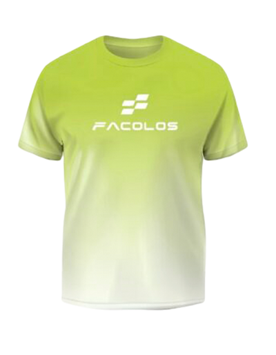 Authentic Facolos Gradient Tee Pickleball Jersey