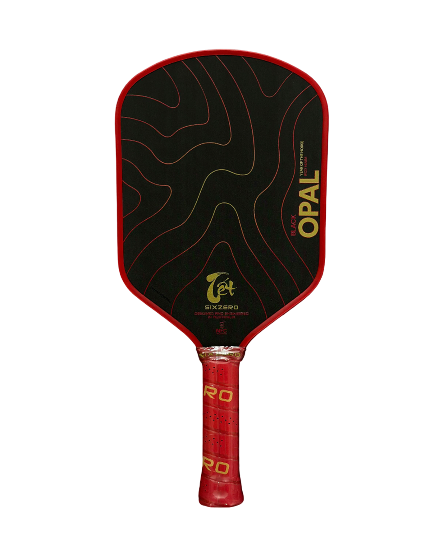 Six Zero Black Opal Pickleball Paddle - Lunar New Year 2026 Edition