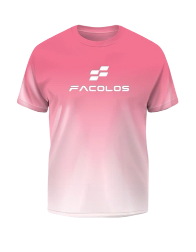 Authentic Facolos Gradient Tee Pickleball Jersey