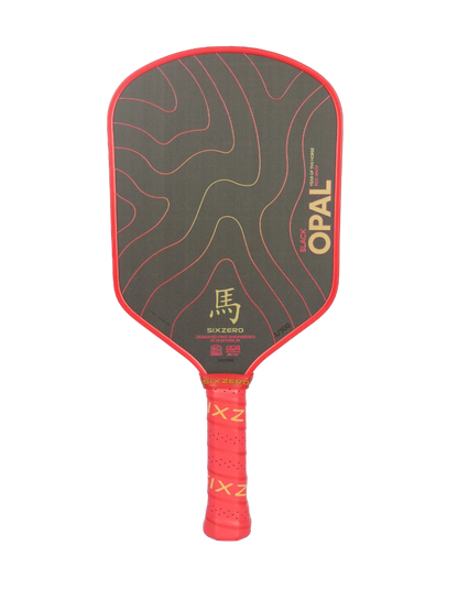 Vợt Pickleball Six Zero Black Opal - Phiên bản Ngựa 2026